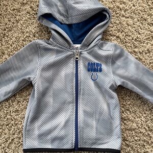 Kids Indianapolis Colts Blue and Gray Hoodie